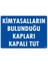 Kimyasalların Bulunduğu Kapları Kapalı Tut Uyarı Levhası 25X35 KOD:768 1