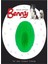 Benny Köpek Oyuncağı Sert Elips Top 8 x 4.5 cm Yeşil 2