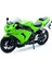 Kawasaki 1/12 ZX-10R 2006 Model Yeşil Motorsiklet 1
