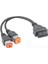 4pin+6pin 2'si 1 Arada Motosiklet Obd Tarayıcı Adaptörü Için Obd2 Kablosu (Yurt Dışından) 2