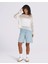 Mila Open Knit Crop Crew 1