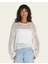 Mila Open Knit Crop Crew 3