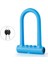 U-Lock Motosiklet Kaskı Bisiklet Elektrikli Scooter Mavi (Yurt Dışından) 2