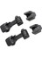 1 Set Araba Braketi Mandalı Siyah Kaput Kilidi Tokası (Yurt Dışından) 2