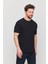 Erkek Pamuk Slim Fit Dar Kesim Bisiklet Yaka Basic Tişört 3