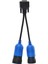 6pin 9pin Y Deutsch Adaptör Kamyon Tanı Konnektör Kablosu (Yurt Dışından) 2