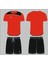 Kırmızı-Siyah Forma Takımı K0136 (TEK KELİME ISİM VE NUMARA YAZILIR) 3