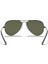 3025 002/58 58 Unisex Güneş Gözlüğü Aviator Polarize 3