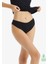 Kadın Organik Pamuk Slip Külot 1661 - Siyah 1