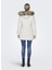 Kadın Mont Ekru 15183994 Onlnewellan Quilted Hood Fur Coat 2