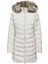 Kadın Mont Ekru 15183994 Onlnewellan Quilted Hood Fur Coat 4