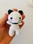 Elite Amigurumu Beyaz Kedi Anahtarlık 1 Adet 1