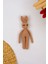 Elite Amigurumi Yenidoğan Örgü Uyku Arkadaşı Tavşan Bej - Organik Oyuncak 1 Adet 2