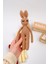 Elite Amigurumi Yenidoğan Örgü Uyku Arkadaşı Tavşan Bej - Organik Oyuncak 1 Adet 3