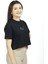 Aerialis Mortem | Siyah Renk Baskılı Crop | Oversize 3