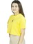 Fissuraxis | Sarı Renk Baskılı Crop | Oversize 4