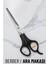 Turk Berber Kuaför Ara Makası 17 cm - MCT8231-2730 1