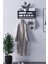 Sofya 2 Katlı Antrasit Raflı Askılık,portmanto (63 Cm-6 Askı) 4