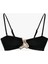 Metal Aksesuarlı Straplez Bikini Üstü 1