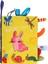 Elite Hışırtılı Bebek Kitabı 3D Montessori Yıkanabilir Bez Kitap Bahçe Hayvanları 1 Adet 1