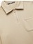 Şardonlu Cep Detaylı Uzun Kollu Fermuarlı Polo Yaka Sweatshirt 3