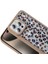 iPhone 15 Pro Max Uyumlu Kılıf Simli ve Taşlı Dizayn Azra Kapak Gold 2