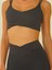 Paria Çapraz Detay Spor Siyah Crop 5
