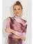 Kadın Pudra Büzgülü Batik Bluz MTK10834 1