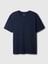 Erkek Koyu Mavi Original T-Shirt 5