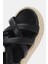 Ipa Kadın Siyah Kordon Sandalet 2