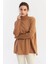 Kadın Camel Salaş Triko Bluz YV289 4