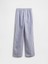 Erkek Çocuk Çizgili Kids Geri Dönüştürülmüş Poplin Pijama Pantolonu 3