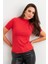 Kadın Kırmızı Basic Bluz AYD404 5