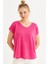 Kadın Fuşya Basic Bluz AYD410 1