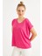 Kadın Fuşya Basic Bluz AYD410 3
