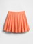 Kız Bebek Turuncu Örme Etek 1