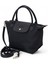 Citytote Hakiki Deri Askılı Kadın El ve Omuz Çantası 33X21X15 cm Yeşil Lacivert Siyah 2
