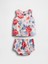 Bebek Çok Renkli Keten Karışımlı Outfit Set 1