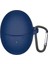 Huawei Freebuds 6 Uyumlu Kılıf Mat Kancalı Silikon SF13 Lacivert 1