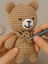 Elite Ayıcık Amigurumi Tığ Kiti, Amigurumi Örgü Seti, Tığ Işi Amigurumi Örgü Oyuncak Seti 1 Adet 2