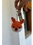 Elite El Yapımı Küçük Prens Tilkisi Amigurumi Anahtarlık & Çanta Süsü 5 cm – %100 Pamuk Örgü Şirin Tasarım 1 Adet 3
