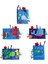 Elite Hışırtılı Bebek Kitabı 3D Montessori Yıkanabilir Bez Kitap Ocean Okyanus Hayvanları 1 Adet 3
