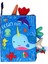 Elite Hışırtılı Bebek Kitabı 3D Montessori Yıkanabilir Bez Kitap Ocean Okyanus Hayvanları 1 Adet 4