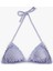 Parlak Fırfırlı Bikini Üstü 1