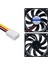 IC-216A 80X80X15MM 24 Volt 3 Pin Fırçasız Dc Fan (4887) 1
