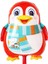 Penguen Folyo Balon 46,5x 56 cm 1