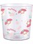 Sanrio Lisanslı Çiçek Desenli Pet Şeffaf Çöp Kovası (L) - My Melody 1