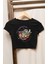 Kadın Toy Story Baskılı Crop Top, Kız Çocuk Oyuncak Hikayesi Temalı Crop Bluz 1