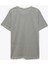 Slim Fit Kısa Kollu Bisiklet Yaka Çizgili Tişört 4
