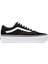 Ua Old Skool Platform Siyah Beyaz Kadın Sneaker 1